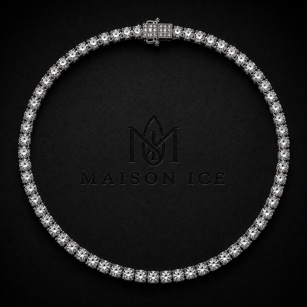 Tennis Chain VVS 4mm - Plata 925 - 20in
