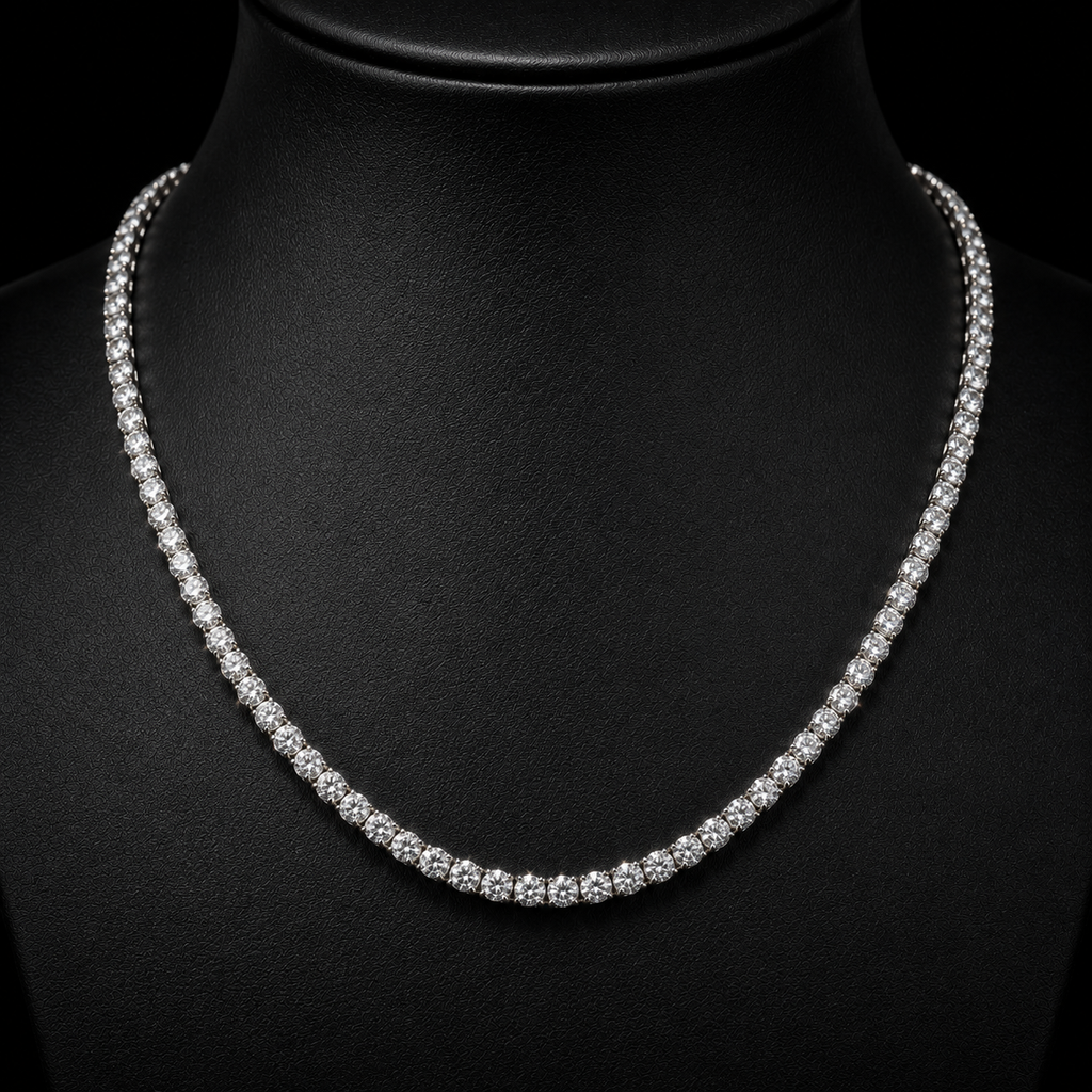 Tennis Chain VVS 4mm - Plata 925 - 20in