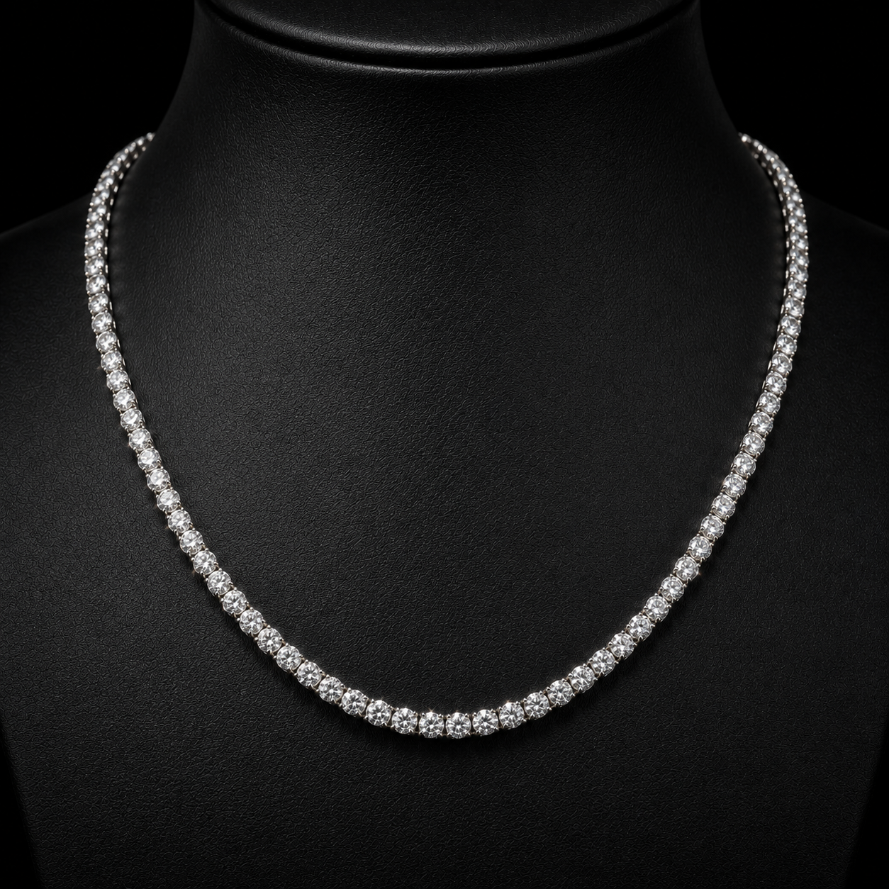 Tennis Chain VVS 4mm - Plata 925 - 20in