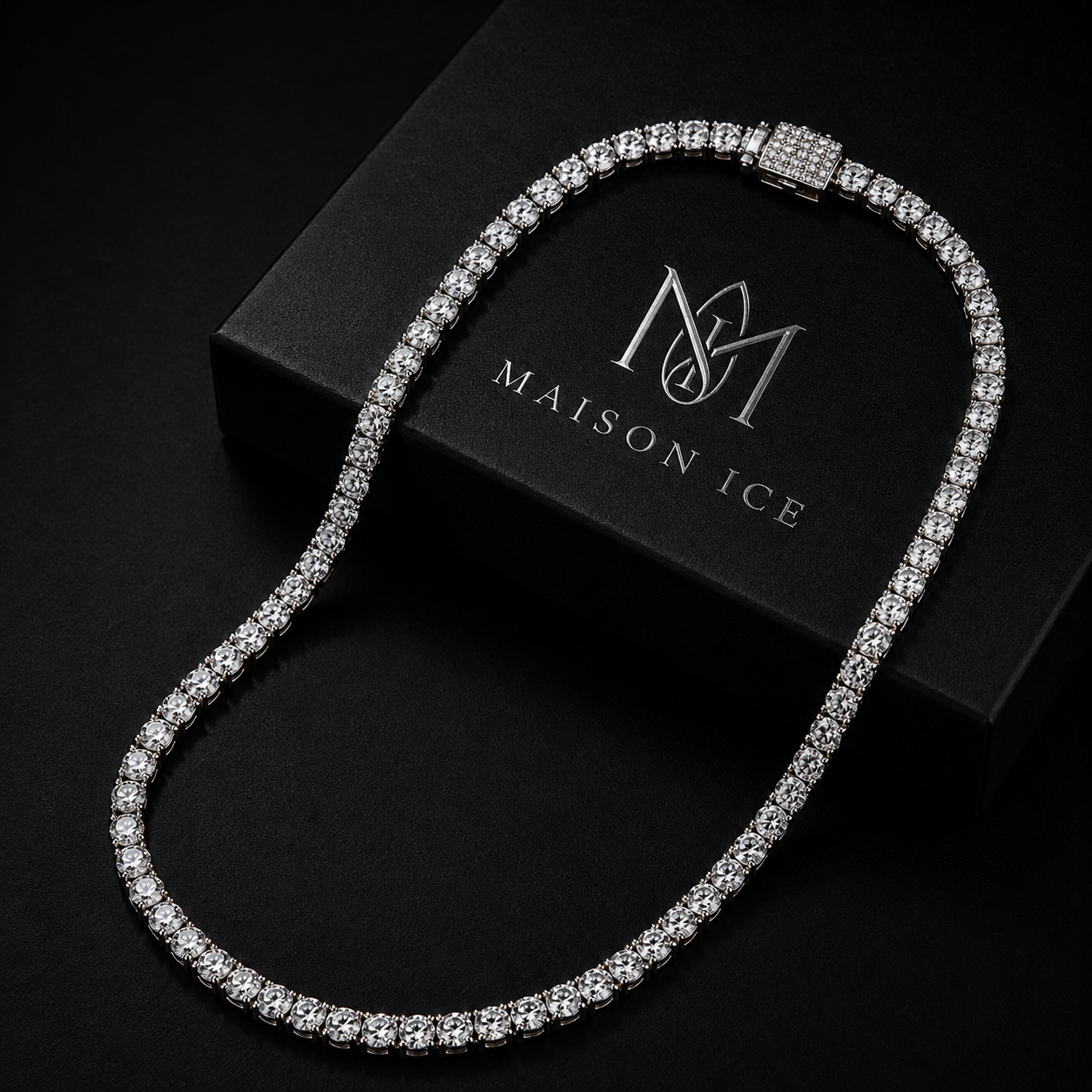 Tennis Chain VVS 4mm - Plata 925 - 20in